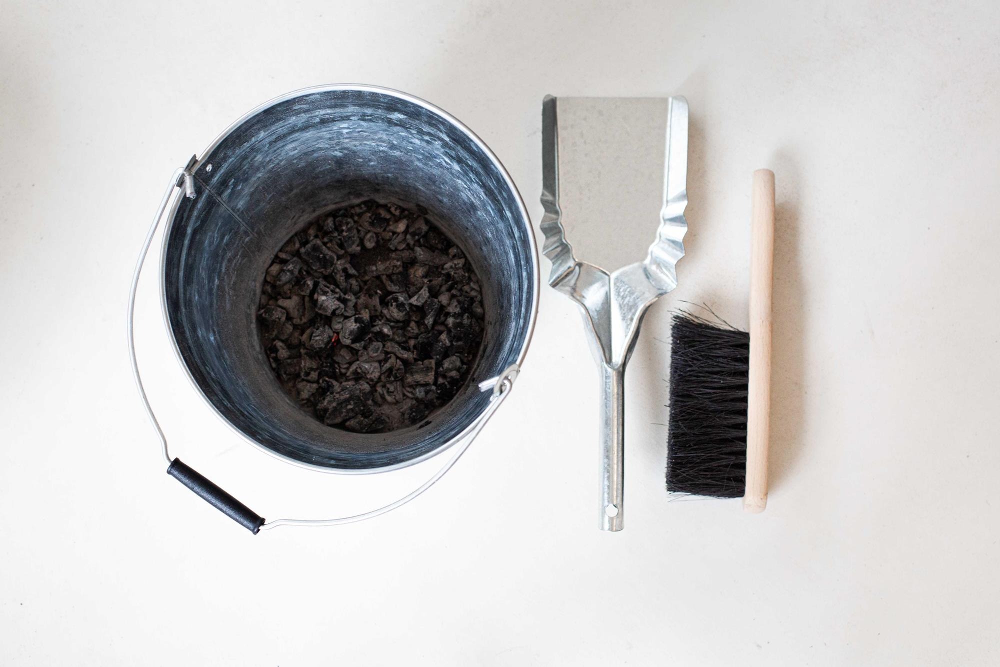 Ensemble Seau + Pelle + Balai Acier Galvanisé – Image 2